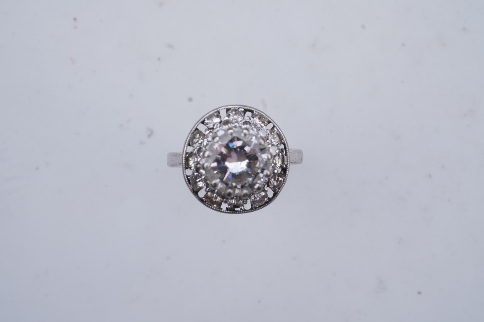A diamond ring